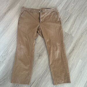 ** Bonobos Wednesday pants mens khaki 38x30 chino straight leg cotton